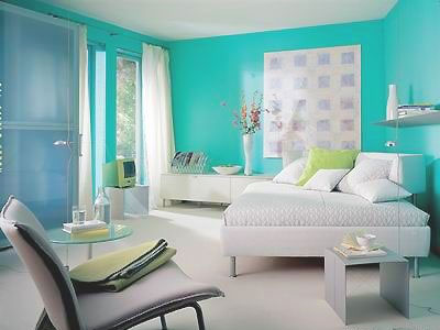 卧室样板大放送 蓝色海洋打造个性卧室