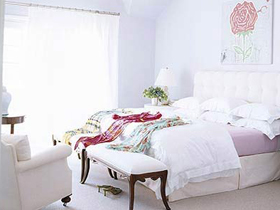 2012年最流行時尚風格 打造白色臥室