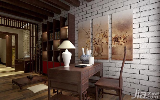 9个中式书房设计 演绎古色古香中国风
