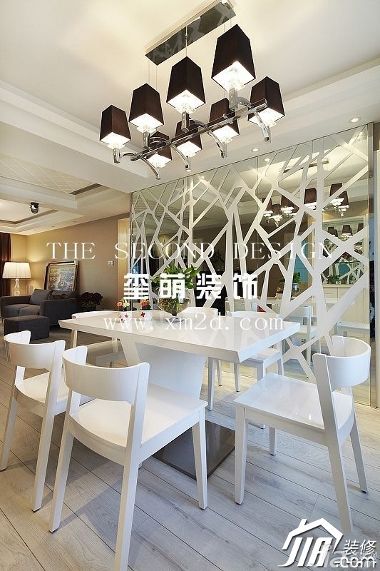 餐厅背景墙装修效果图389/14