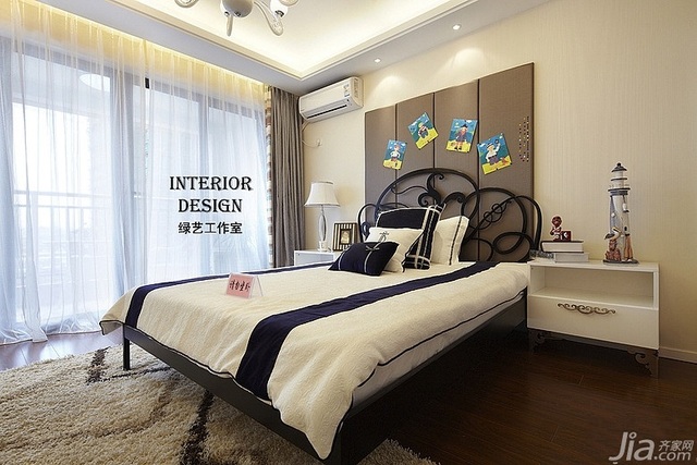 卧室背景墙装修效果图6214/15