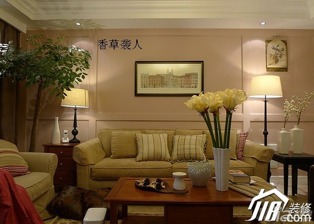 沙发背景墙装修效果图433/10