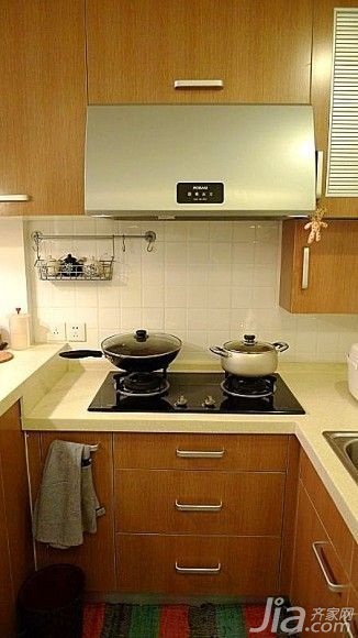 一居室装修,简约风格,老房翻新,50平米装修,40平米装修,3万以下装修,3万-5万装修,经济型装修,厨房,橱柜