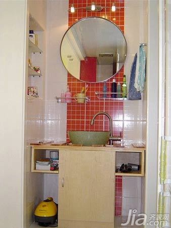 二居室装修,简约风格,小户型装修,其他,婚房,60平米装修,3万以下装修,3万-5万装修,经济型装修,卫生间,洗手台