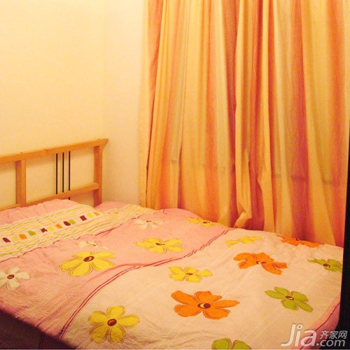 二居室装修,简约风格,新房装修,婚房,80平米装修,5-10万装修,富裕型装修,卧室,床