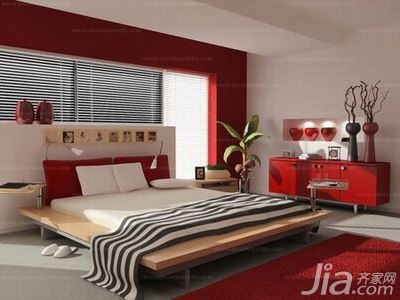 复式装修,客厅,简约风格,其他,新房装修,90平米装修,10-15万装修,富裕型装修,卧室,床,红色,浪漫