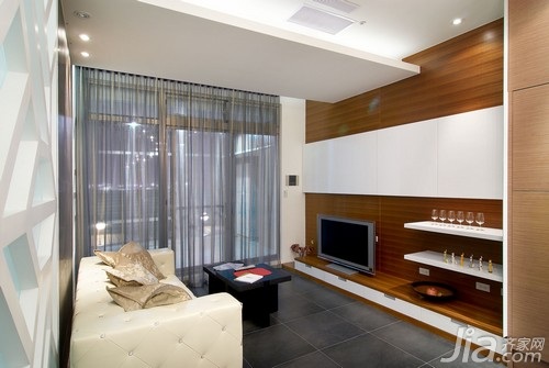 二居室装修,富裕型装修,宜家风格,60平米装修,客厅,沙发,茶几