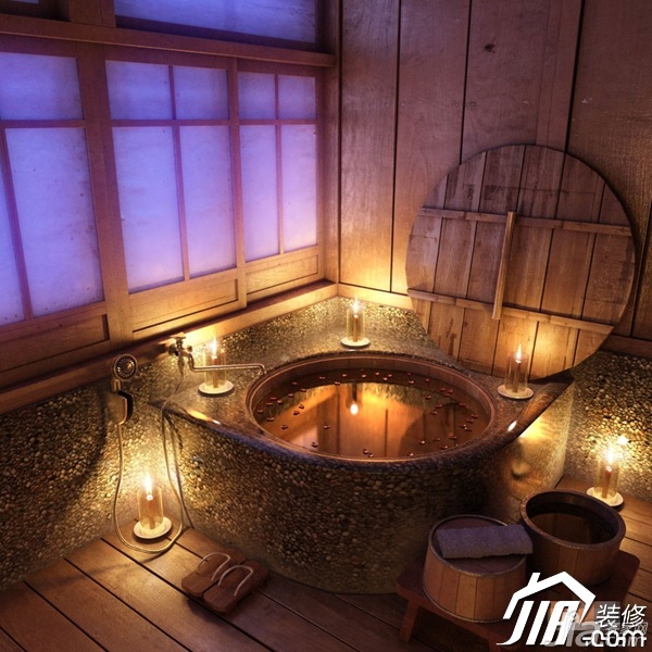 简约风格,富裕型装修,90平米装修,公寓装修,卫生间,梦幻