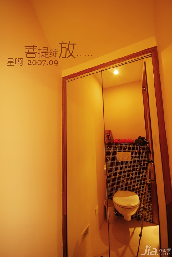 别墅装修,富裕型装修,东南亚风格,卫生间,淋浴房,马桶,白色