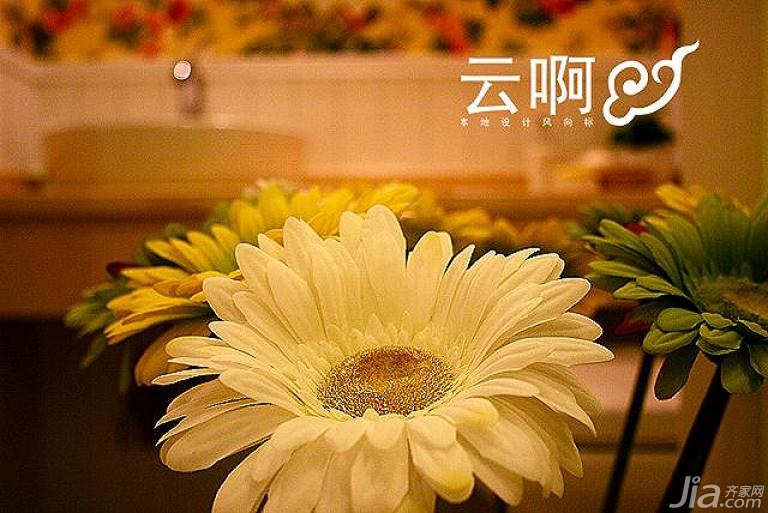 三居室装修,富裕型装修,田园风格