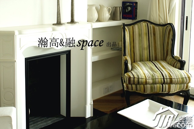 简约风格,富裕型装修,复式装修,大气,欧式风格,白色装修,客厅,沙发,简洁,瀚高&融设计
