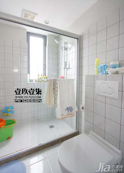 三居室装修,富裕型装修,简约风格,欧式风格,卫生间,卫浴挂件