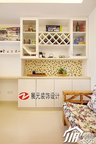 简约风格,温馨,原木色装修,富裕型装修,二居室装修,客厅,隔断