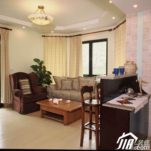 波普风格,混搭风格,复式装修,20万以上装修,客厅