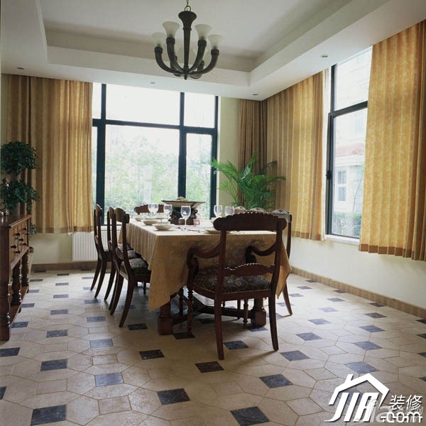 波普风格,混搭风格,复式装修,20万以上装修,餐厅,餐桌