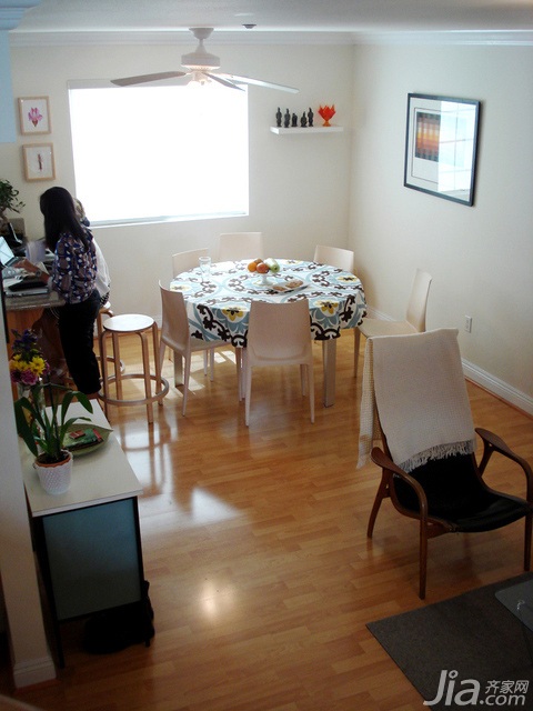 跃层装修,5-10万装修,简约风格,海外家居,餐厅,简洁,灯具,餐厅背景墙,吊顶