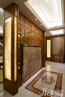 公寓装修,140平米以上装修,豪华型装修,中式风格,台湾家居,隔断,吊顶