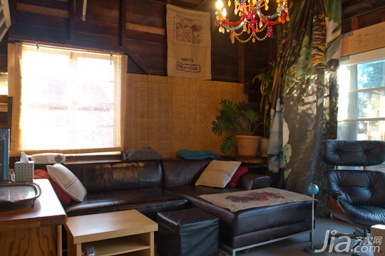 别墅装修,60平米装修,经济型装修,简约风格,海外家居,客厅,沙发,灯具,茶几