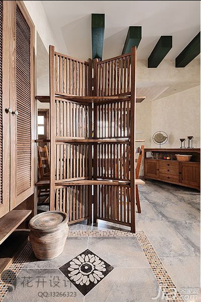 三居室装修,110平米装修,富裕型装修,混搭风格,玄关,吊顶,玄关柜