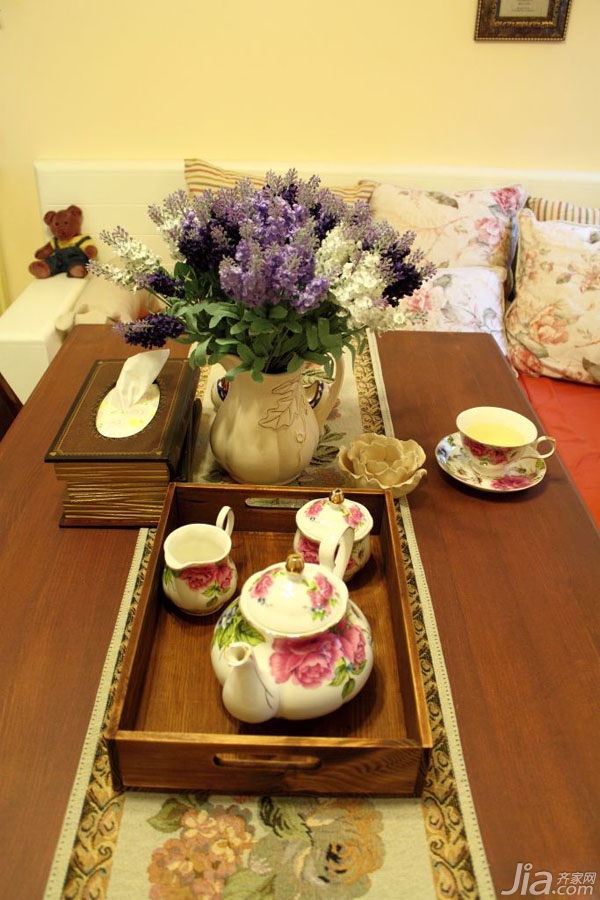 二居室装修,50平米装修,小户型装修,经济型装修,田园风格,