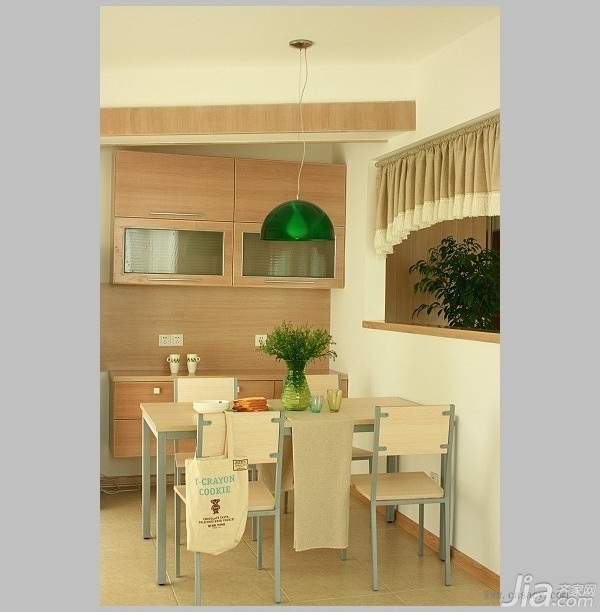 陈禹,公寓装修,110平米装修,经济型装修,简约风格,餐厅,餐桌,橱柜