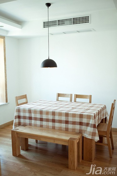 小户型装修,日式风格,经济型装修,餐厅,原木色,餐桌,灯具,简洁,温馨