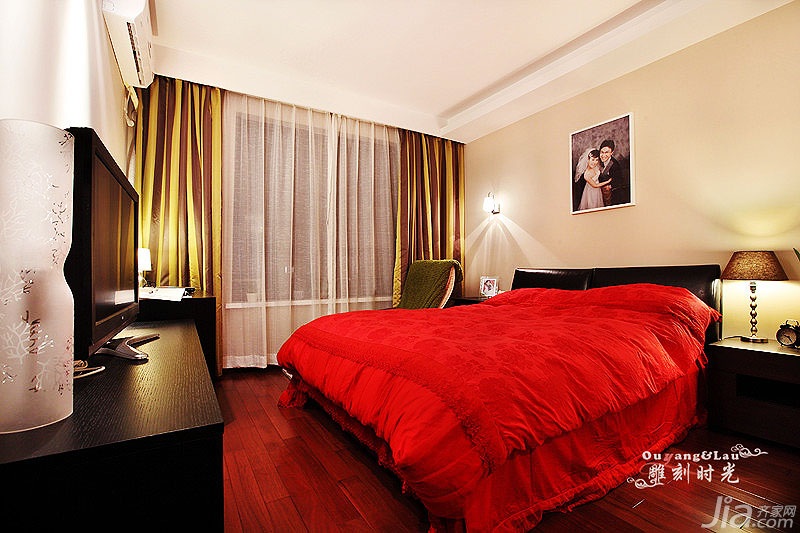 ,公寓装修,舒适,简约风格,现代简约风格,温馨,卧室