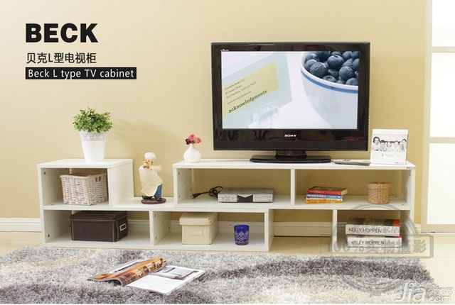 宜家风L型电视柜4/23