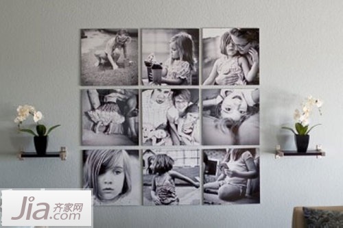 10个照片墙装饰方案 勾起美好回忆