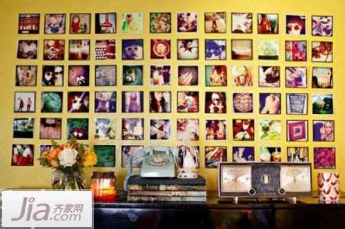 10个照片墙装饰方案 勾起美好回忆 