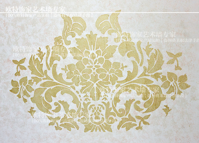 欧式花卉图案 客厅餐厅卧室壁纸2/4