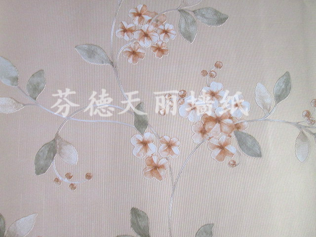现代田园风格 卧室床头背景壁纸10/21