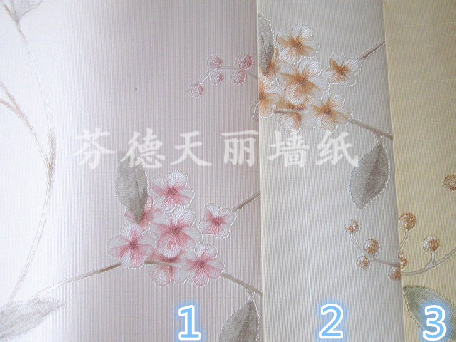 现代田园风格 卧室床头背景壁纸20/21