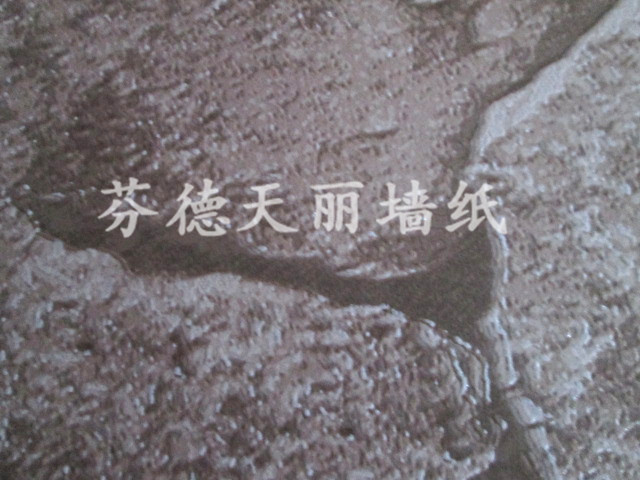 中式逼真仿石块墙纸 书房客厅背景墙壁纸11/14