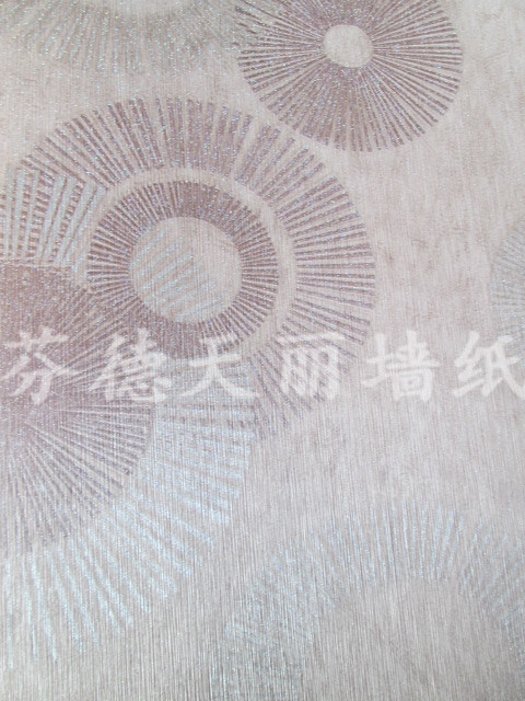 简约现代大圆图案 客厅背景墙壁纸7/20