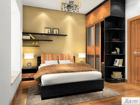 现代经典卧室家具装修效果图