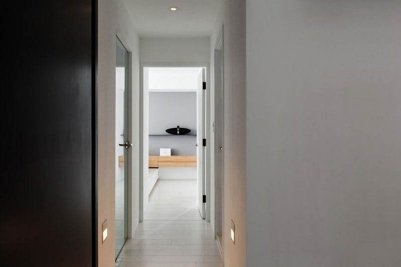 现代简约风格,白色,公寓装修,走廊