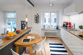  哥德堡布局  现代温馨公寓