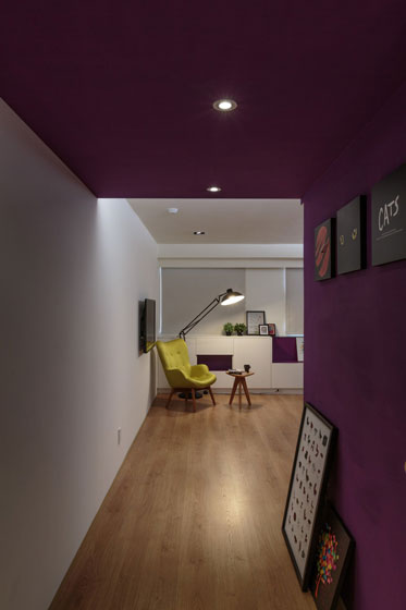,公寓装修,140平米以上装修,混搭风格,温馨,儿童房,紫色,黄色,白色,时尚