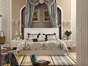 臥室就應該簡約清爽 現代風格白色臥室