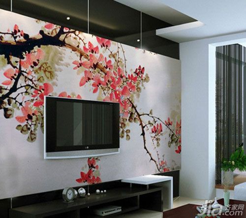 让房间充满韵味 10幅中国风山水画背景墙