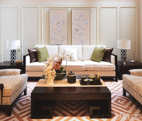 中式沙发展古风之美   中式沙发效果图欣赏