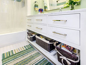 16种卫浴间收纳设计 让家瞬间变得整洁