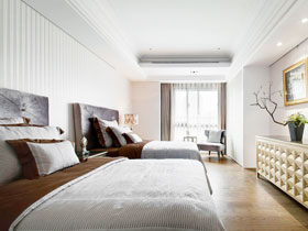床頭背景創意多 18款最炫美式臥室設計