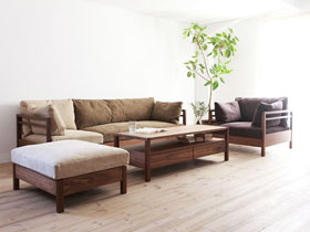 12款实木沙发图片 自然舒适全掌控