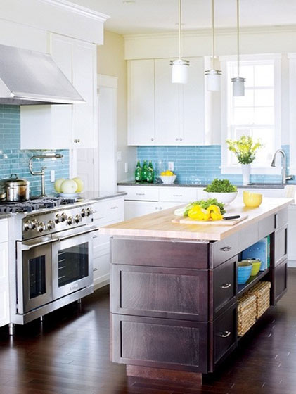 14款瓷砖效果图 让厨房更整洁