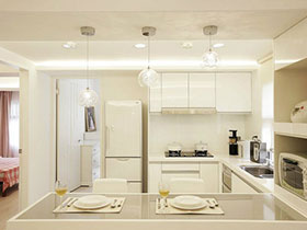 17张白色橱柜设计图 打造素雅厨房