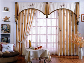 欧式风格窗帘设计  欧式窗帘图片欣赏