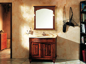 15张大理石台面浴室柜图片 干净简洁