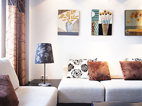 客廳沙發壁畫圖片 21款創意客廳設計